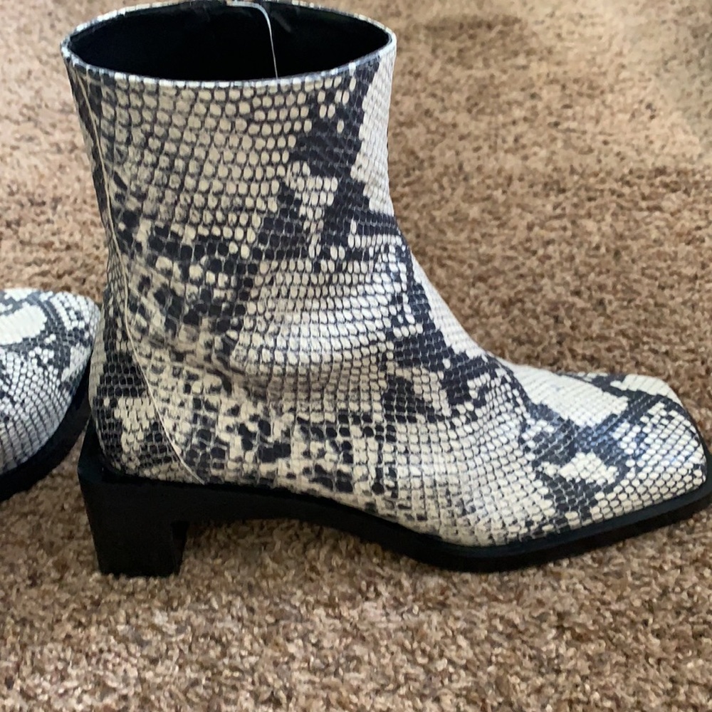 Zara booties python embossed - Picture 14 of 14